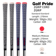 thumbnail image 1 of Empuñadura de golf de goma de algodón ZGRIP Empuñadura de palo de golf con puntos, diseño de cono bajo, empuñadura de palo de golf híbrida multicompuesta, 1 of 5