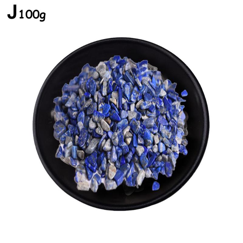 Natural Stone Aquarium Fish Tank Decoration Crystal Pebble Gravel Colorful T4L4