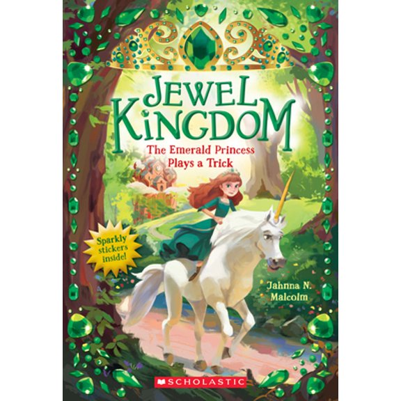 Pre-Owned The Emerald Princess Plays a Trick (Jewel Kingdom #3): Volume 3 (Paperback) 1338565710 9781338565713
