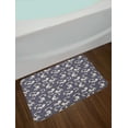 thumbnail image 2 of Unicorn Party Bath Mat, Dreamy Cartoon Pattern with Rainbows Stars and Horse, Plush Bathroom Decor Mat with Non Slip Backing, 29.5" X 17.5", Multicolor, by Ambesonne, 2 of 2