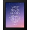 thumbnail image 2 of ArtsyQuotes 12x14 Black Modern Framed Museum Art Print Titled - Leonardo Da Vinci Quote: Divided Kingdom, 2 of 5