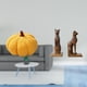 thumbnail image 2 of Cojines de calabaza de Halloween, estatuas de gatos, cojines decorativos de peluche para sofá, sujetalibros, soportes para estantería, adorno de mesa,, 2 of 8
