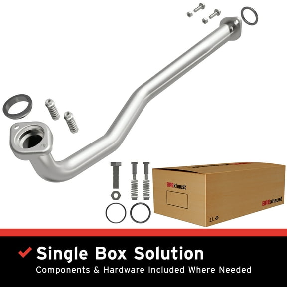BRExhaust OE Replacement Exhaust Pipe Kit 107-0156: Compatible with 1998-2000 Toyota RAV4 2.0L