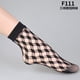 thumbnail image 3 of pares de calcetines de Encaje Vintage para mujer, calcetines tobilleros cortos elásticos transparentes de malla Floral de verano, calcetines negros de rejilla para vestido de mujer Lolita, 3 of 5