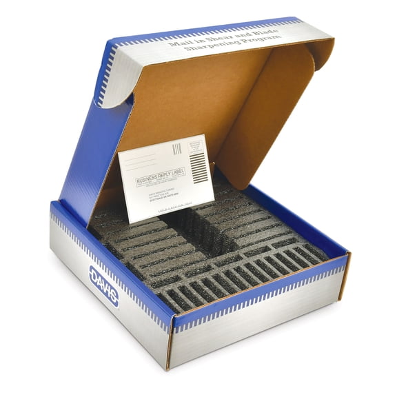 Davis Blade Sharpening Service Shipping Box