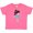 Hot Pink, variant on Inktastic Ice Skating Girl, Brown Hair Girls Baby T-Shirt