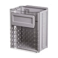thumbnail image 1 of TIELUTT Wall Mounted Foldable Can Hanging Can with Lid Kitchen Garbage Can Chip Organizer for Pantry Lunch Containers Glass Large Glass Storage Containers Bread Storage Container Cereal Holder, 1 of 5