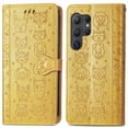 thumbnail image 4 of Funda Cartera FOXDOCK para Samsung Galaxy S25 Ultra , Flip PU con Relieve de Gatos y Perros, Tarjetero y Soporte, 4 of 6