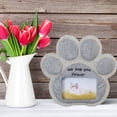 thumbnail image 4 of Pet Memorial Stones for Dogs,Loss of Dog Sympathy Gift Indoor Display,Pet Grave Markers Dog Bereavement Gifts Outdoor Tombstone Paw Shaped Carve We Love You Forever, 4 of 6