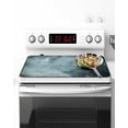 thumbnail image 2 of Graffiti Effects Modern Art Stove Top Covers for Electric Stove, 28'x20'' Vintage Teal Watercolor Glass Ceramic Stove Cover Foldable Rubber Mat Heat Resistant Cooktop Protector for Kitchen, 2 of 8