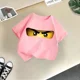 thumbnail image 3 of Camiseta de verano de dibujos animados para niños y niñas, camiseta informal de calle, Top Harajuku Stumble Guys Games, ropa para niños, 3 of 5