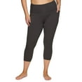 thumbnail image 4 of RBX Active Women's Plus Size Squat Proof Capri Legging With Pockets, 4 of 6