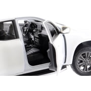Diecast Car w/LED Display Case - Mercedes-Benz X-Class Pickup Truck, White - Welly 24100WWT - 1/27 scale Diecast Model Toy Car