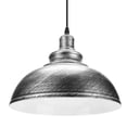 thumbnail image 2 of Estilo moderno industrial cubierta de la olla lámpara colgante para comedor estudio luz techo decorations30cm diámetro plata, 2 of 8