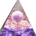 thumbnail image 2 of Piedra natural Orgonita Pirámide Cristales Orgone Energía Curativa Reiki Adornos Likrtyny  Para estrenar, 2 of 6