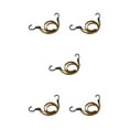 thumbnail image 2 of ZheElen 1/2/3/5 Durable Luggage Rope - Secure And Weather-resistant For Travel Easy Installation Straps With Hook orange black 120cm 5PCS, 2 of 6