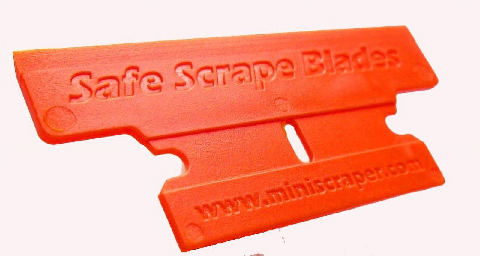 Heavy Duty Plastic Razor Blade Set with Scraper for Stickers Decals Paint Labels Scraper Removal Tool - image 4 of 5