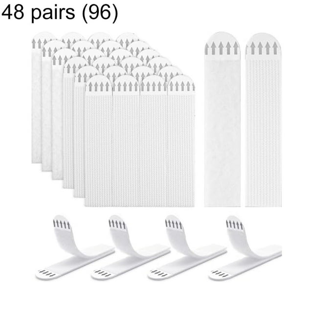 48 Paires (96 Pcs) Bandes 93*19Mm Ruban de Montage pour Cadre Photo