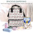 thumbnail image 4 of Defioc Christmas Train for Baby Diaper Bag Backpack - Baby Bag for Boys & Girls - Diaper Backpack - Large Travel Diaper Bags- Baby Registry Search & Shower Gifts, 4 of 5