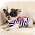 thumbnail image 5 of 4 Pack Cute Pink Girl Boy Dog Shirts, Soft Breathable Small Dog Clothes for Chihuahua, Teacup & Female Male Puppies, 5 of 7
