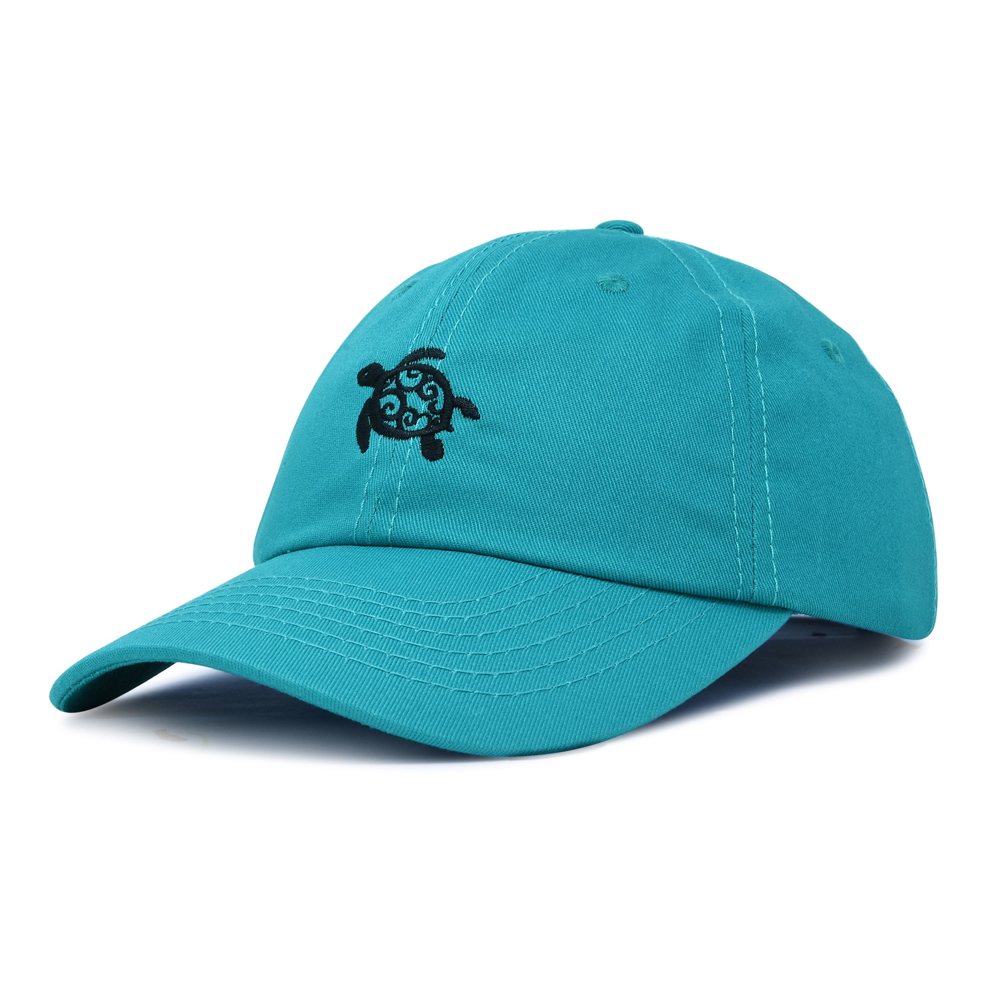 teal ball cap