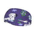 thumbnail image 2 of Goofa Cute Dog Pattern Sweatbands Sports Headband for Men & Women,Moisture Wicking Athletic headband,Breathable Sweatband,Sports accessories,Workout gear, 2 of 9
