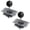 Black, variant on Pair Of Adjustable Joysticks with Small switches Reliability Fighting Game Joystick Simple Operate for Gaming Enthusiasts