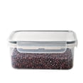 thumbnail image 2 of COM1950s Jars with Lids, Transparent Plastic Storage Tank Vacuum Wet Proof Fresh-Keeping Storage Storage Sealed Tank,Kitchen Sealed Jar with Lid Wet Fresh-Keeping Box, 2 of 2