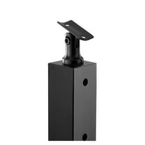 Cable Railing Post 36 inch, Stainless Steel Deck Railing Posts with Pre-Drilled Holes, Black Horizontal Cable Rail Post Kit for Stairs, Deck, Porch - 1 Pack