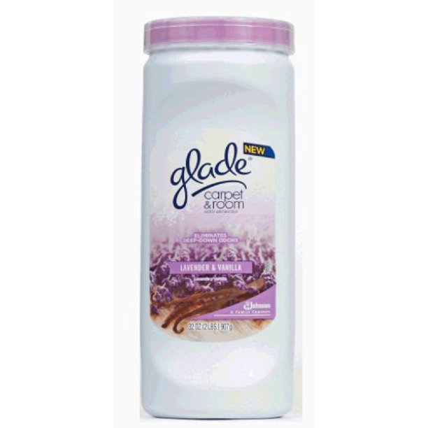 Glade Carpet and Room Powder, Lavender and Vanilla, 32Ounce (Pack of 3