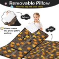 thumbnail image 1 of Camo and Deer Brown Pattern Teens Toddler Nap Mat with Pillow, Sleeping Mat Bag for Preschool Daycare 60"x20", 1 of 1