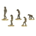 thumbnail image 4 of 5pcs Primitive People Model Simulation Ape Man Ornament Teaching Tool(Dark Gold), 4 of 8