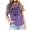 Purple, variant on Graphic Tees for Women T-Shirts Bibbidi Bobbidi Shirt Women Cute Halloween T Shirt Funny Letter Print Tees Casual Tee Tops Purple L