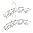 thumbnail image 1 of Tendedero de Ropa Colgador de Ropa a Prueba de Viento para Secar Calcetines Mascarilla Bufandas Sunnimix, 1 of 8