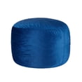 thumbnail image 7 of HARIPUL 3FT Bean Bag Chair with Memory Foam Filled, Large Stuffed Beanbag Chair Soft Sofa with Removeable Dutch Velvet Cover, Dark Blue, 7 of 7