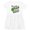 White with Speckles, variant on Inktastic Going Golfing with My Daddy Kids Golf Girls Toddler Dress