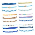 thumbnail image 5 of Pretyzoom 3-Pack Hand Woven Waxed Thread Bracelets Set, Stylish Daily Wear Accessories for Men and Women, 5 of 8