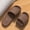 Y7-Brown, variant on Hotel Slippers Bulk Foldable Sandals Lightweight Non-Slip EVA Travel Slippers for Women Men Portable Quick-Drying Shower Shoes for Hotel Spa Gym Beach Pool Bathroom,Black 37(US-6)