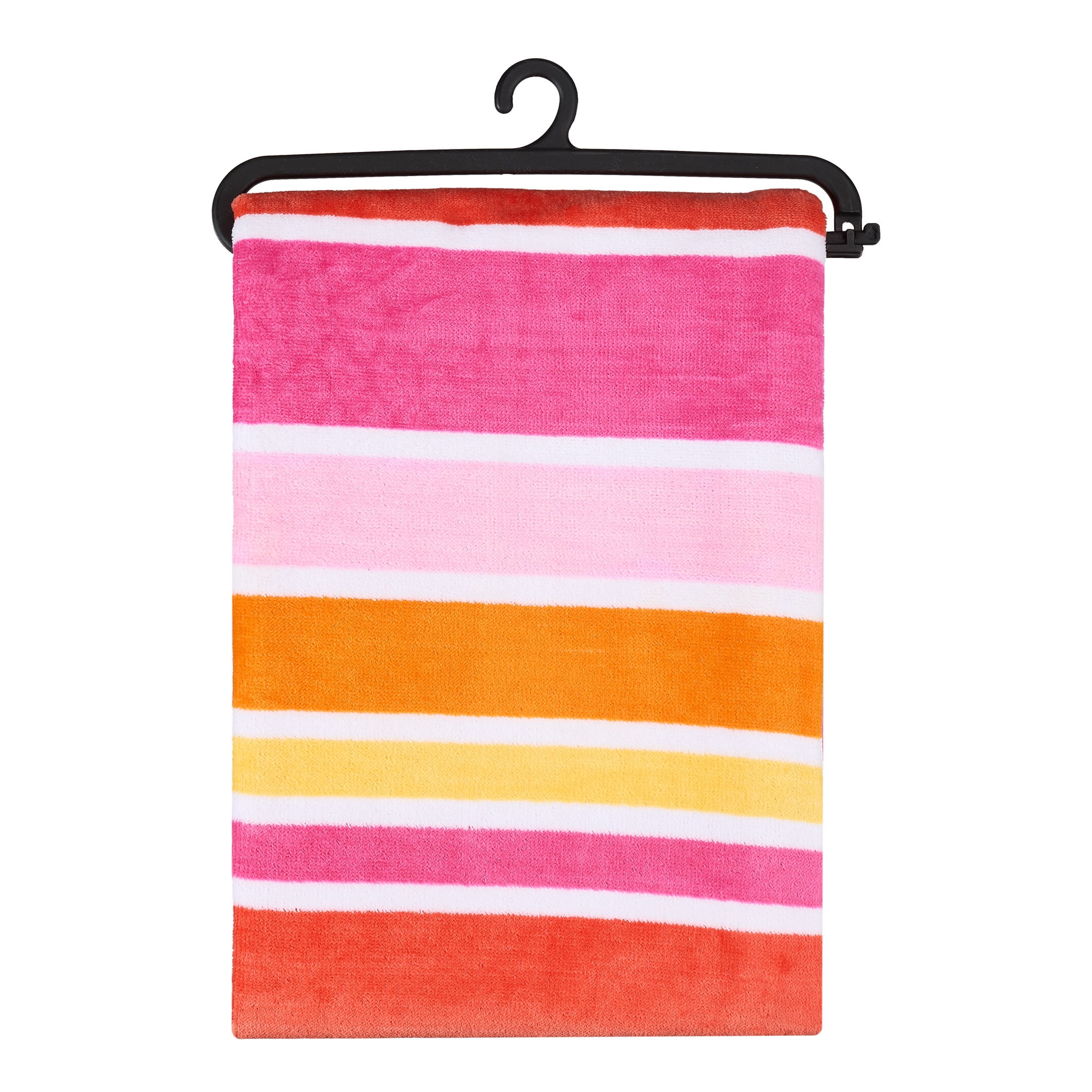 Mainstays Beach Collection Warm Variegated Striped Cotton-Blend Beach
