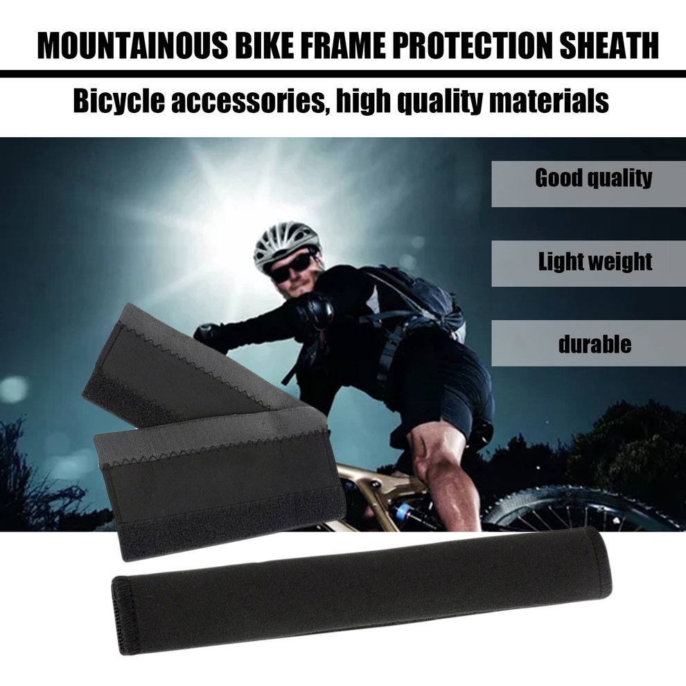 Neoprene Cycling BikeS Chain Posted Guard Bicycle Frame NEW Cover Protector E4D8
