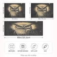 thumbnail image 4 of Dailycode Satin Pillow Case Standard Silk Pillow Cover for Hair and Skin Envelope Closure Owl with Sun 20"x26", 4 of 9