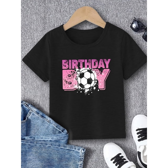 T-shirt à Manches Courtes Décontracté Imprimé Graphique Mignon pour Garçons, Haut Léger et Confortable, Tenues d'Été pour Garçons