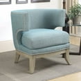 thumbnail image 2 of Benjara Luxuriously Styled Accent Chair-Color:Gray, 2 of 2