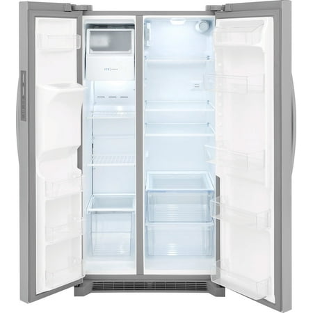 Frigidaire - 25.6 Cu. Ft. Side-by-Side Refrigerator - Stainless steel