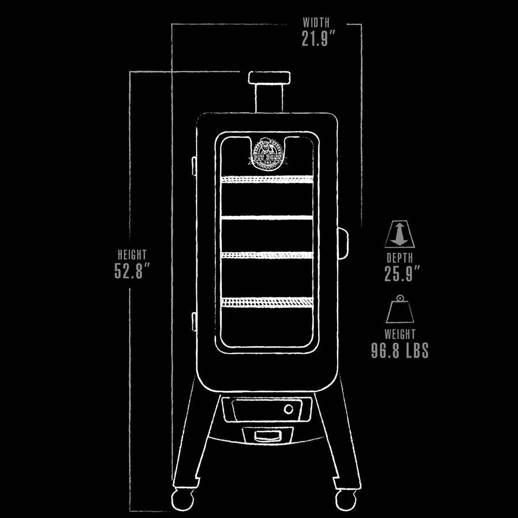 Pit Boss Copperhead 3 Series Vertical Pellet Smoker - PBV3P1