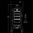 thumbnail image 6 of Pit Boss Copperhead 3 Series Vertical Pellet Smoker - PBV3P1, 6 of 7