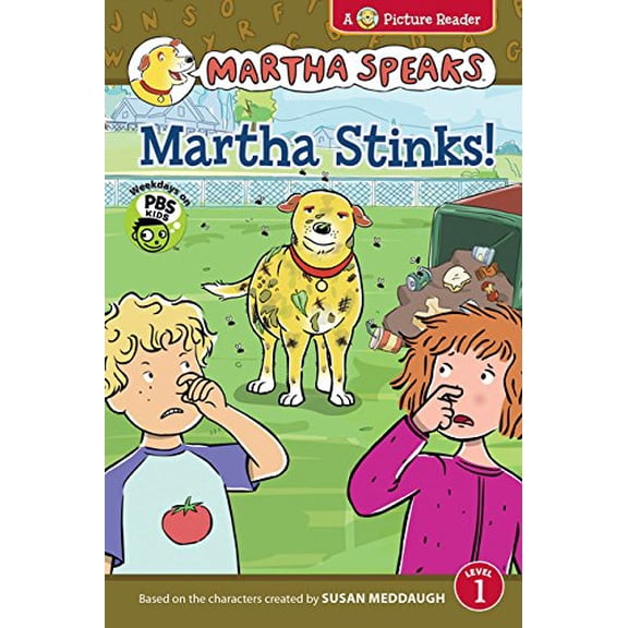 Pre-Owned Martha Stinks! (Martha Speaks Green Light Readers, Level 1), 9780544096622, 0544096622, Hardcover,