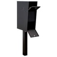 thumbnail image 2 of QualArc WF-VACPST 4 x 4 in. Steel Powder Coated Post for Vacation Mailbox, Black, 2 of 4
