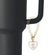 thumbnail image 4 of Encanto de Letra Uxcell para Taza Stanley Tumbler, Encanto Personalizado de Mango en Forma de Corazón con Letra Inicial, 4 of 7