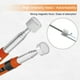 thumbnail image 5 of Herramienta magnética de recogida, cabezal extensible para coche, ayuda para la adsorción en el hogar, herramienta plegable portátil, marco de metal, para garaje, resistente, imán potente,, 5 of 8